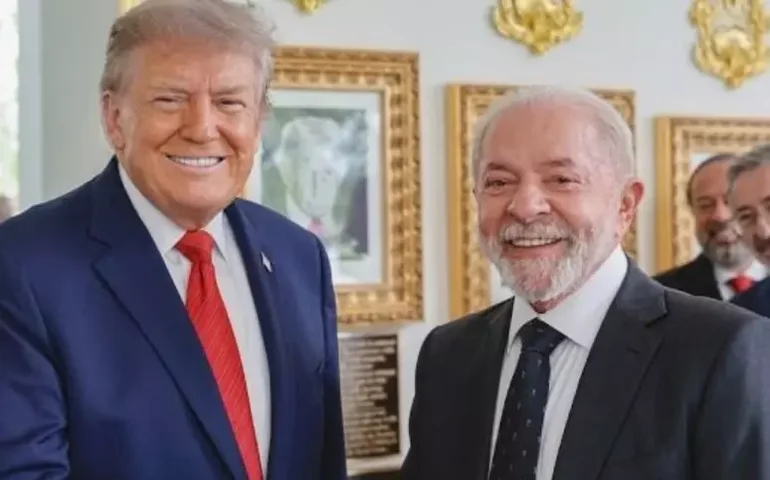 Trump elogia Lula após reunião na Casa Branca: 'Homem bom' e 'inteligente'