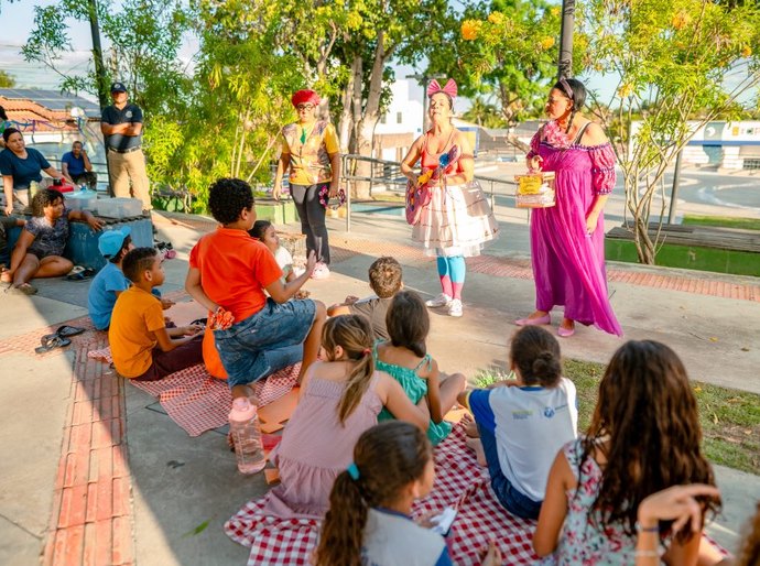Prefeitura inicia neste sábado (26), o projeto “Leiturinha ao Pé da Árvore”, na Arapiraquinha do bairro Primavera
