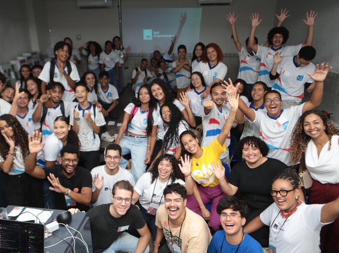 Alunos da rede estadual são os primeiros do Brasil a receber imersão em IA do Google e Rede Empreendedora