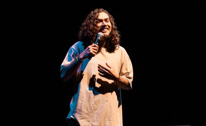 Whidersson Nunes durante o show Whidersson Nunes durante o show
