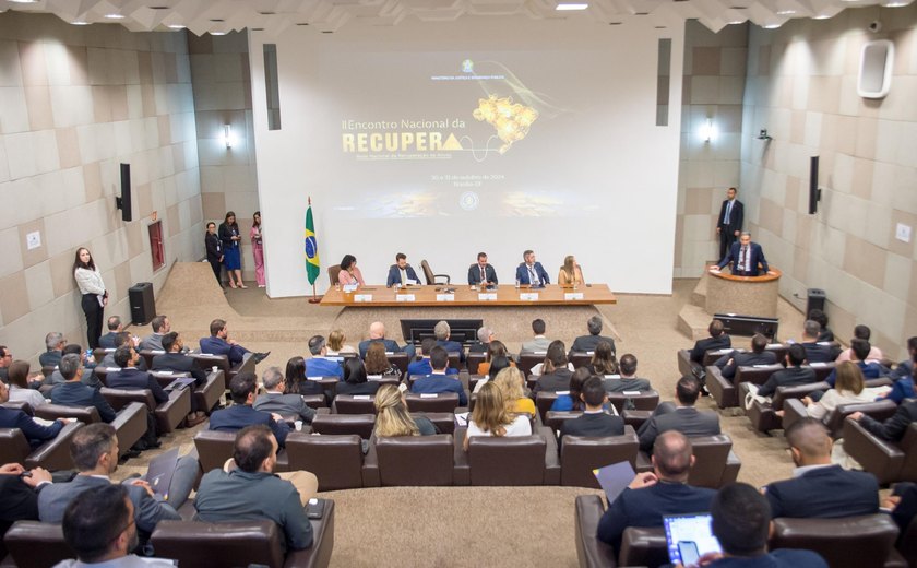 Alagoas participa do II Encontro Nacional da Rede Nacional de Recuperação de Ativos