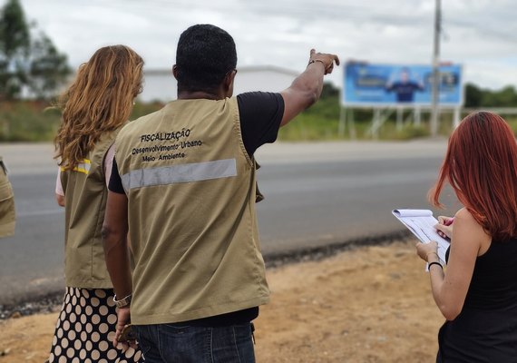 Prefeitura chega a última etapa do processo de reordenamento de placas publicitárias