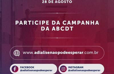 ABCDT pede reajuste emergencial da Tabela SUS e chama atenção para os desafios no tratamento