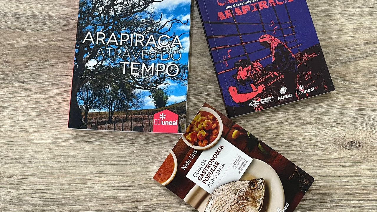 EDUNEAL lança obras de Zezito Guedes e Nide Lins em Arapiraca