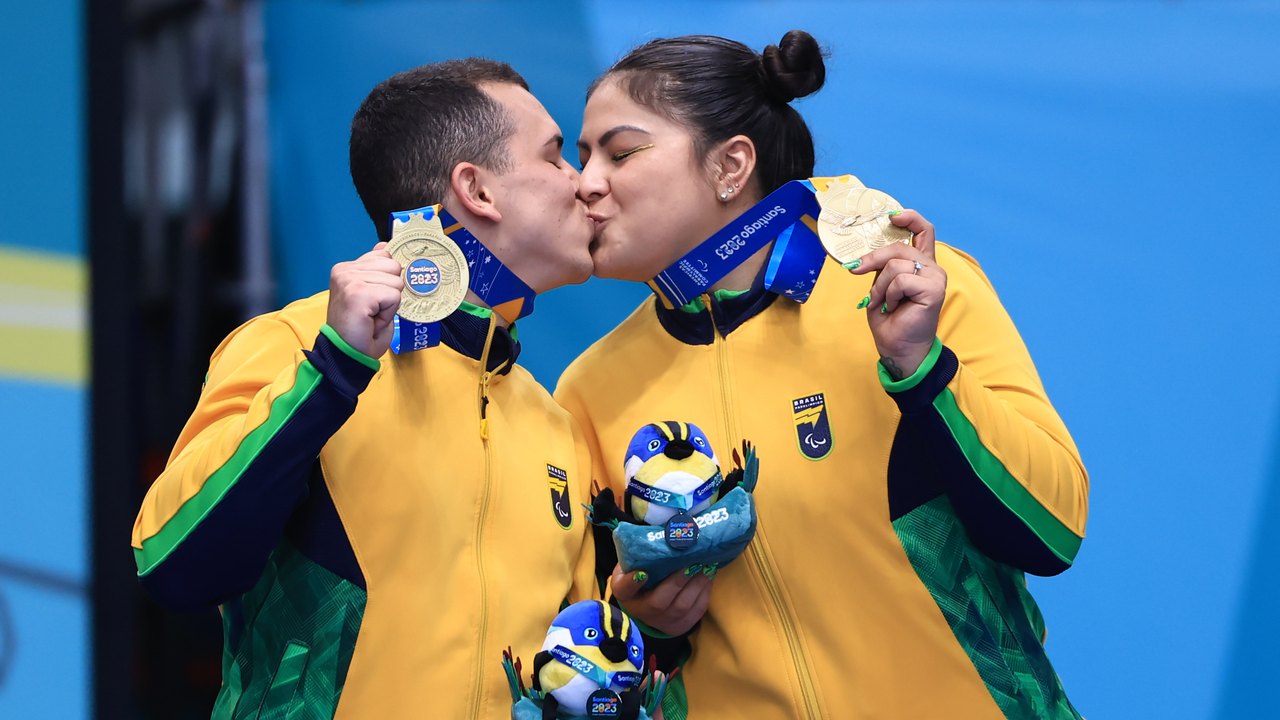 Brasil faz campanha histórica no Parapan de Santiago, com direito a recorde de medalhas