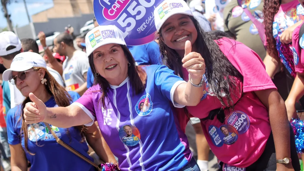 Fátima Canuto chega à véspera da eleição com base ampliada e presença em diferentes regiões de AL