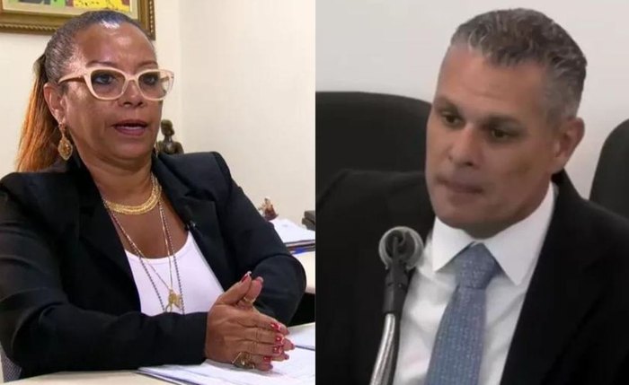 Adriana Belém e Marcos Cipriano