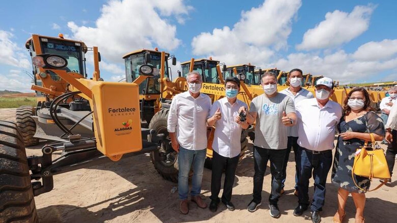 Fortalece Alagoas: Estado lança maior programa de aquisição de veículos e equipamentos em curso do país
