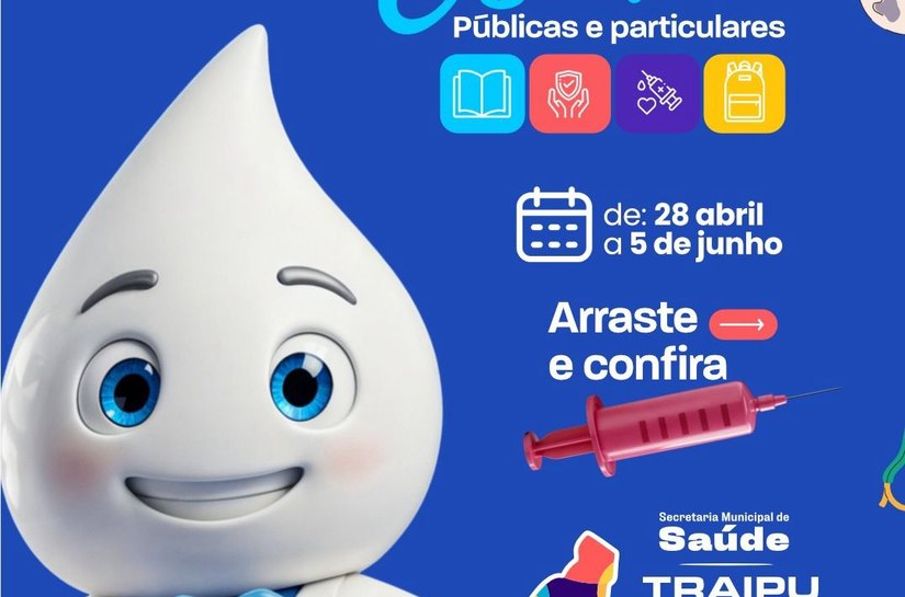 Prefeitura de Traipu inicia vacinação de crianças e adolescentes