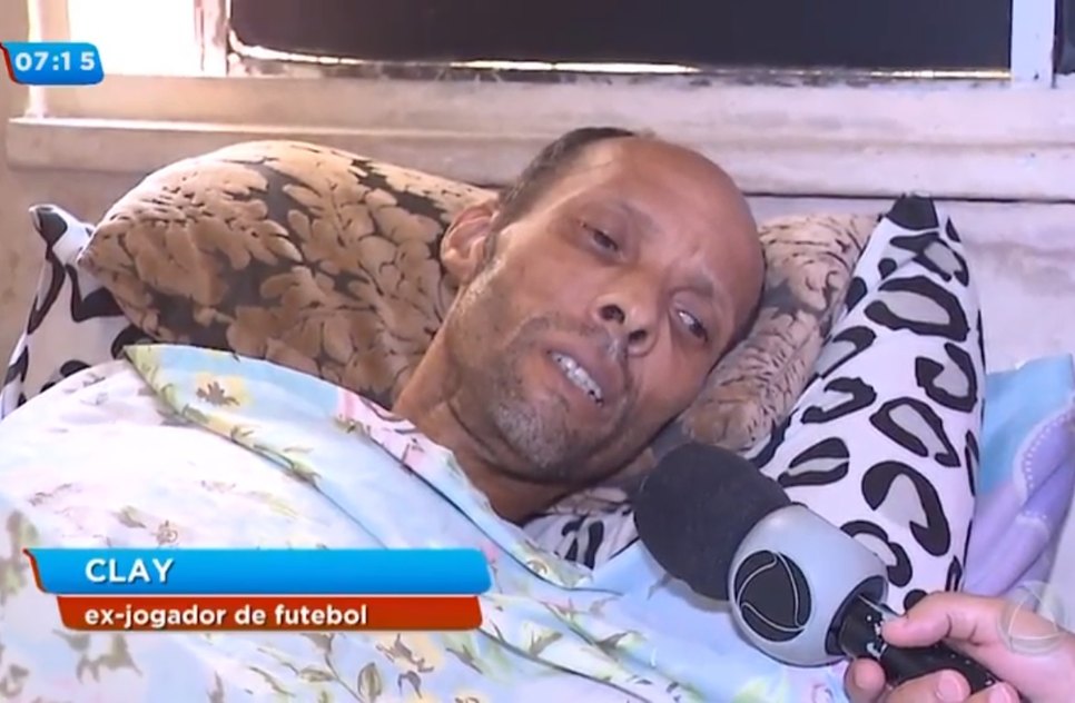 Ex-jogador de futebol Clay luta contra câncer