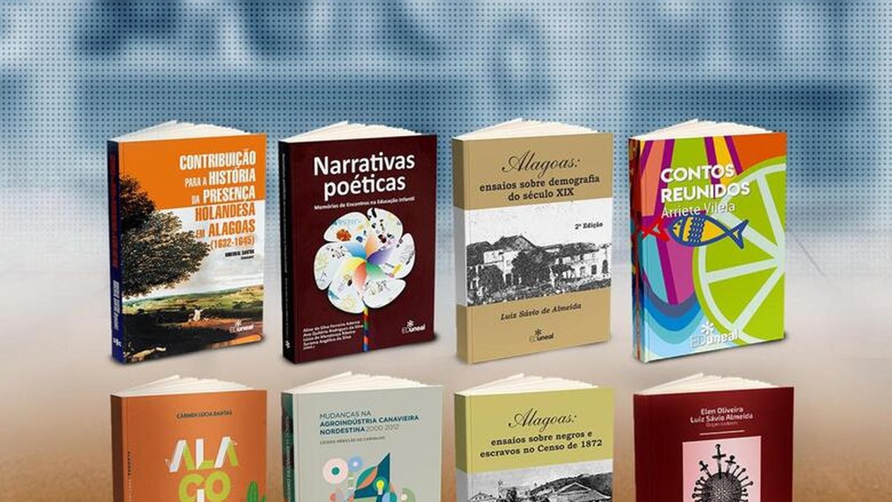 Da economia à literatura, escritores alagoanos lançam oito livros na terça-feira (7) em Maceió