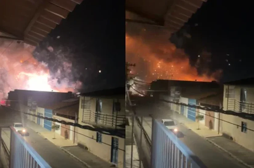 Depósito clandestino de fogos explode em residência em Arapiraca