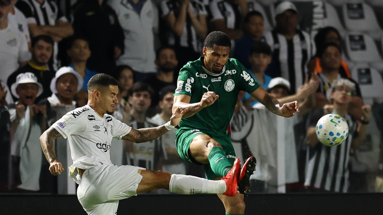 Palmeiras encerra 2026 invicto em clássicos após empate com o Santos