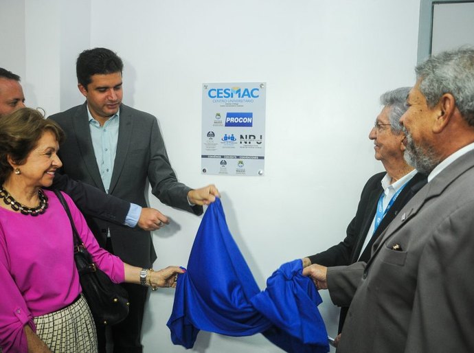Rui Palmeira participa da inauguração de posto do Procon Cesmac