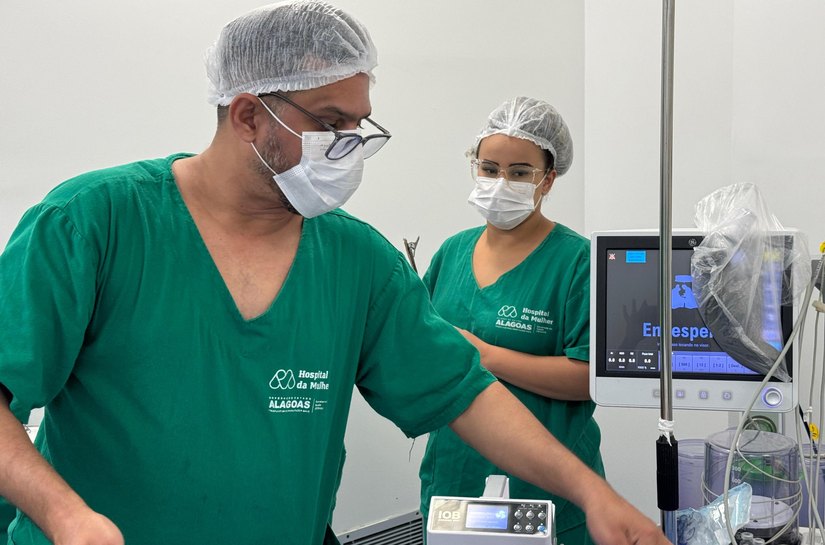 Hospital da Mulher recebe treinamento para uso do sistema de aquecimento de manta térmica