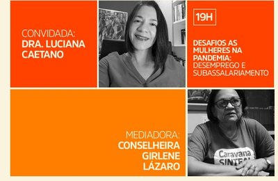 Live discute machismo e mercado de trabalho para mulheres