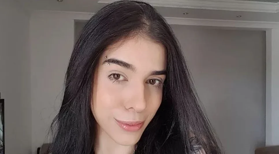 Jovem que cheirou pimenta. Fonte: Internet