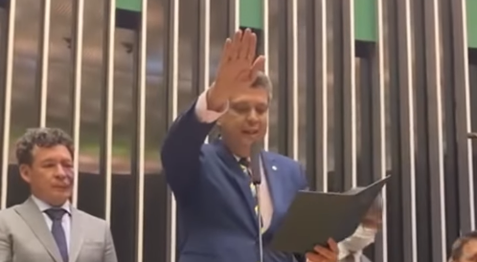 Márcio Macêdo é empossado como deputado federal de Sergipe / Foto: Foto: Portal A8SE/Reprodução