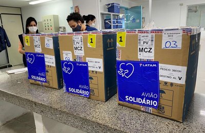 Alagoas recebe mais 88.260 doses de imunizantes contra a Covid-19