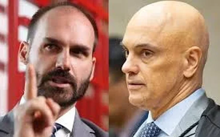 Eduardo Bolsonaro reage à prisão do pai e acusa Moraes de “tentar assassiná-lo”