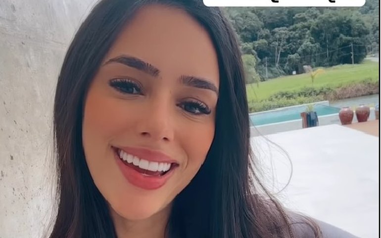 Bruna Biancardi rebate críticas por não seguir protocolo de segurança com filha em carro