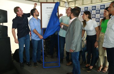 Secretário participa da inauguração da Unidade de Beneficiamento de Leite (UBL) em Batalha