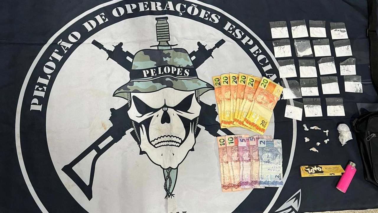 PM flagra crimes de tráfico de drogas e violência doméstica no Sertão