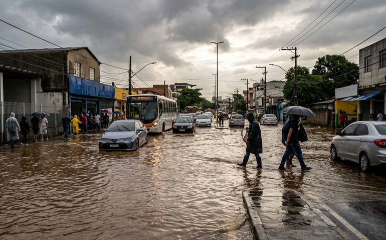 Chuva atinge o Rio: veja como fica previsão para os próximos dias