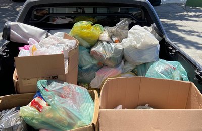 Diteal doa quase meia tonelada de alimentos para o projeto Alagoas Sem fome