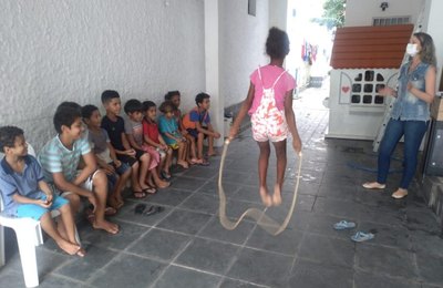 Centro de Atenção Psicossocial Infantojuvenil promove ação em abrigo da Prefeitura