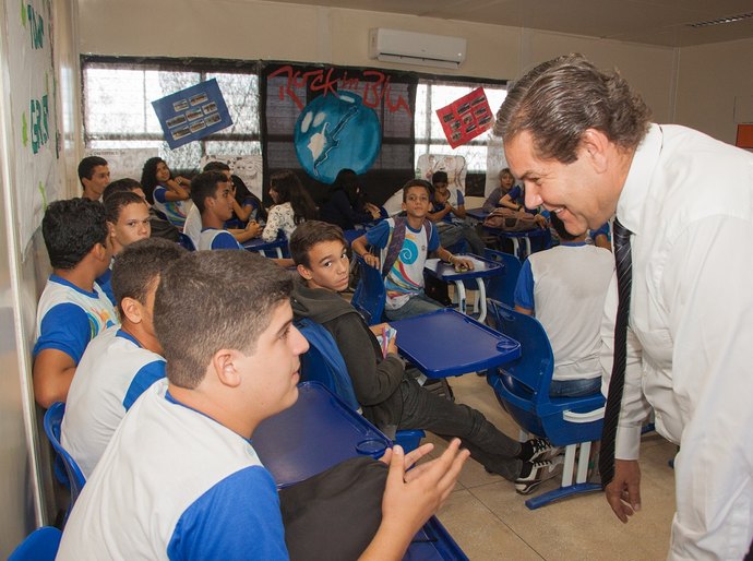Estudantes do BB recebem palestra do projeto Trajetórias que Inspiram