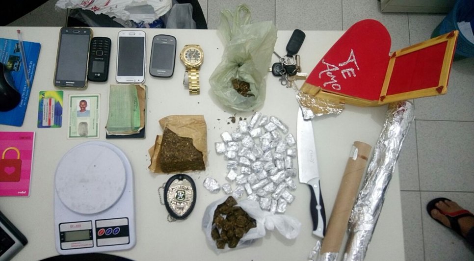 ponto de droga desarticulado / Foto: SSP/SE