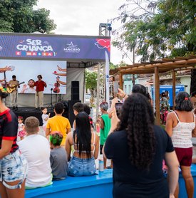 Alegria, música e diversão marcaram a celebração do Dia das Crianças em Maceió