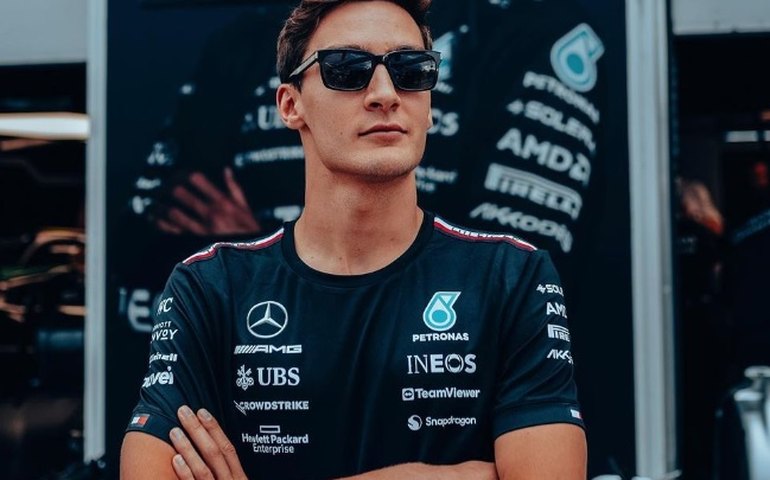 Sob chuva, Russell lidera treino tumultuado no GP da Hungria de F-1