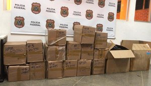 Polícia Federal apreende mais de 300 quilos de maconha na cabine de caminhão