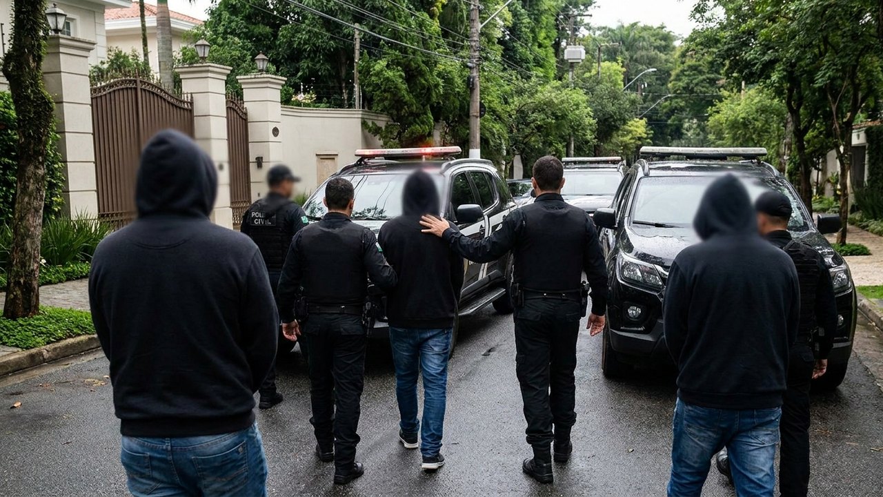Adolescentes são apreendidos por suspeita de envolvimento com quadrilha que rouba mansões no Morumbi