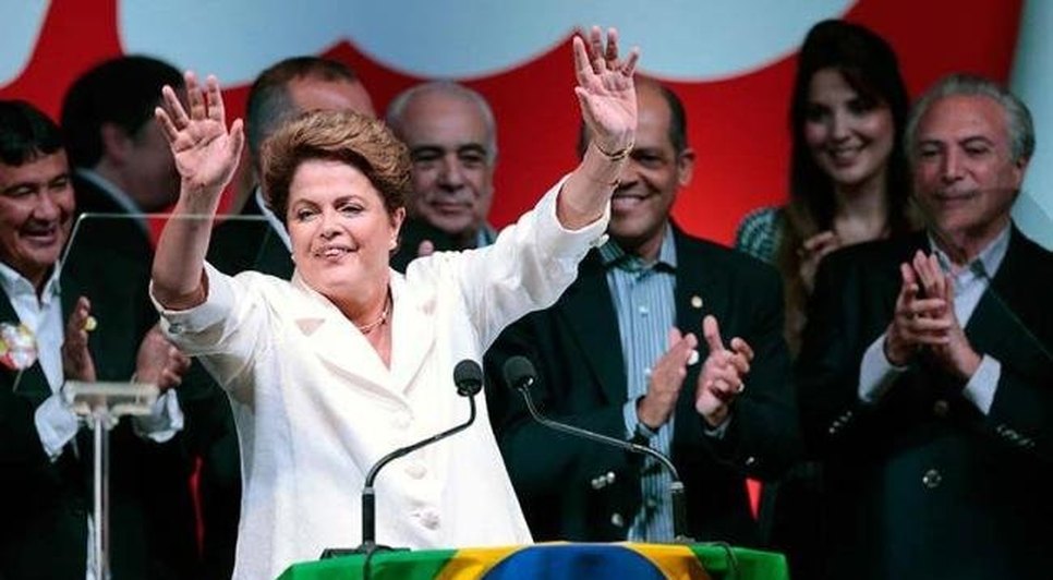 Dilma após discurso da vitória / Foto: Ueslei Marcelino | Agência Reuters