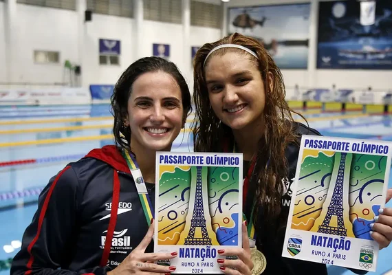 Nadadores brasileiros se garantem nos Jogos Olímpicos de Paris