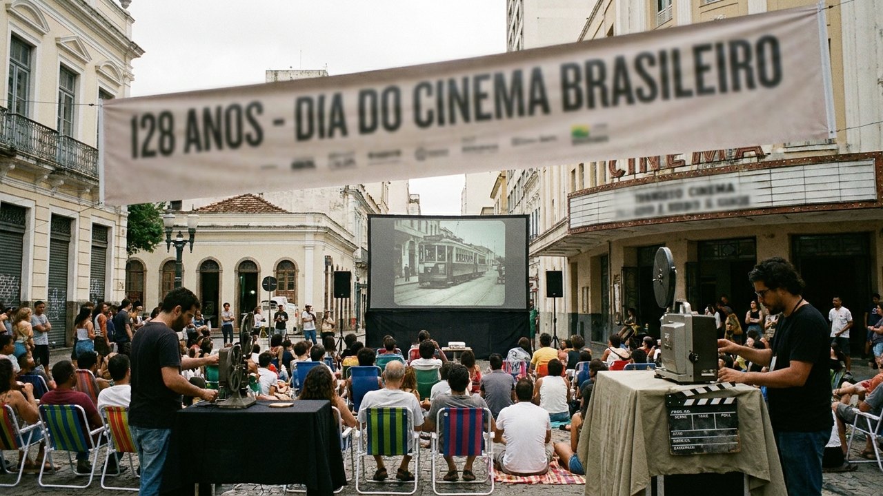 Dia do Cinema Brasileiro celebra 128 anos da primeira filmagem no país
