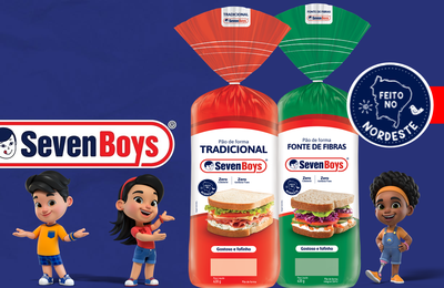 Seven Boys lança opções de pães de forma especiais para o Nordeste