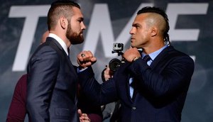 Chris Weidman e Belfort - Foto: UFC