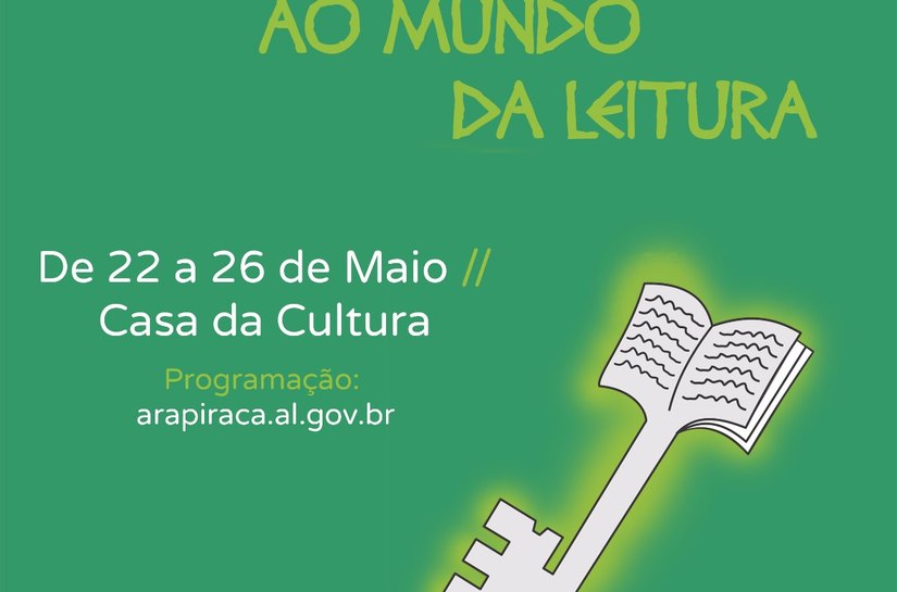 Arapiraca embarca na sua 1ª Viagem ao Mundo da Leitura nesta segunda-feira