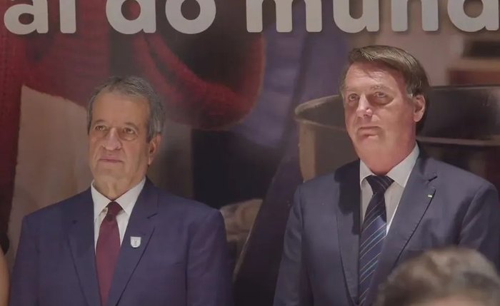 Valdemar e Bolsonaro