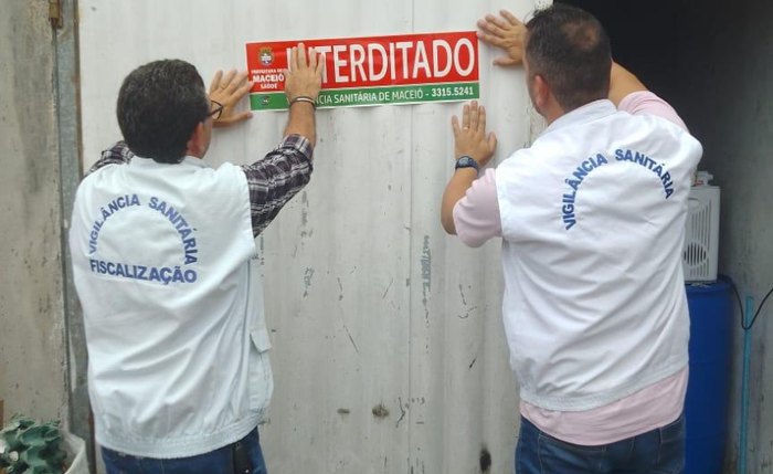 Risco à saúde dos consumidores levou à interdição da padaria