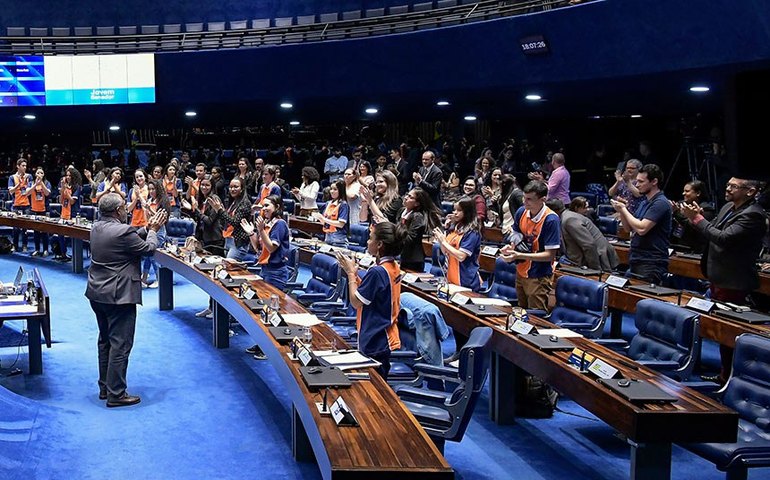Programação da semana do Jovem Senador começa na segunda