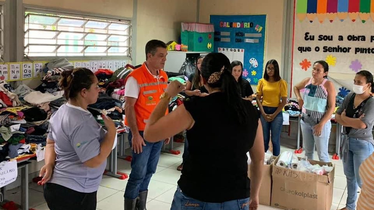 Prefeitura de Branquinha inicia entrega de doações destinadas às vítimas da enchente