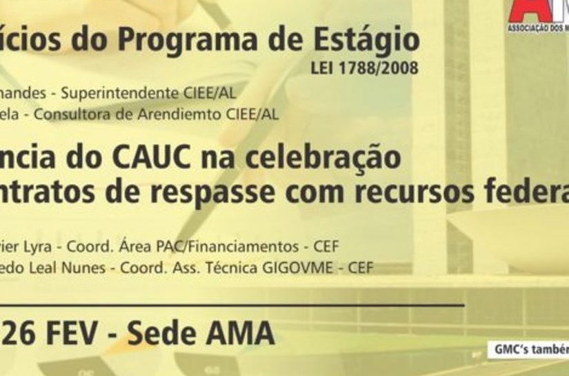Caixa esclarece na AMA dúvidas sobre repasse de recursos federais e CAUC