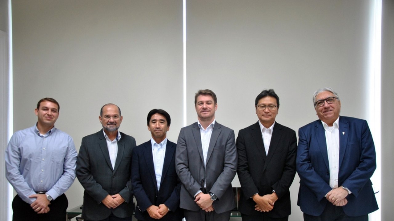 Novo presidente da Mitsui Gás e Energia do Brasil visita à Algás e conhece os sistemas da distribuidora de gás encanado