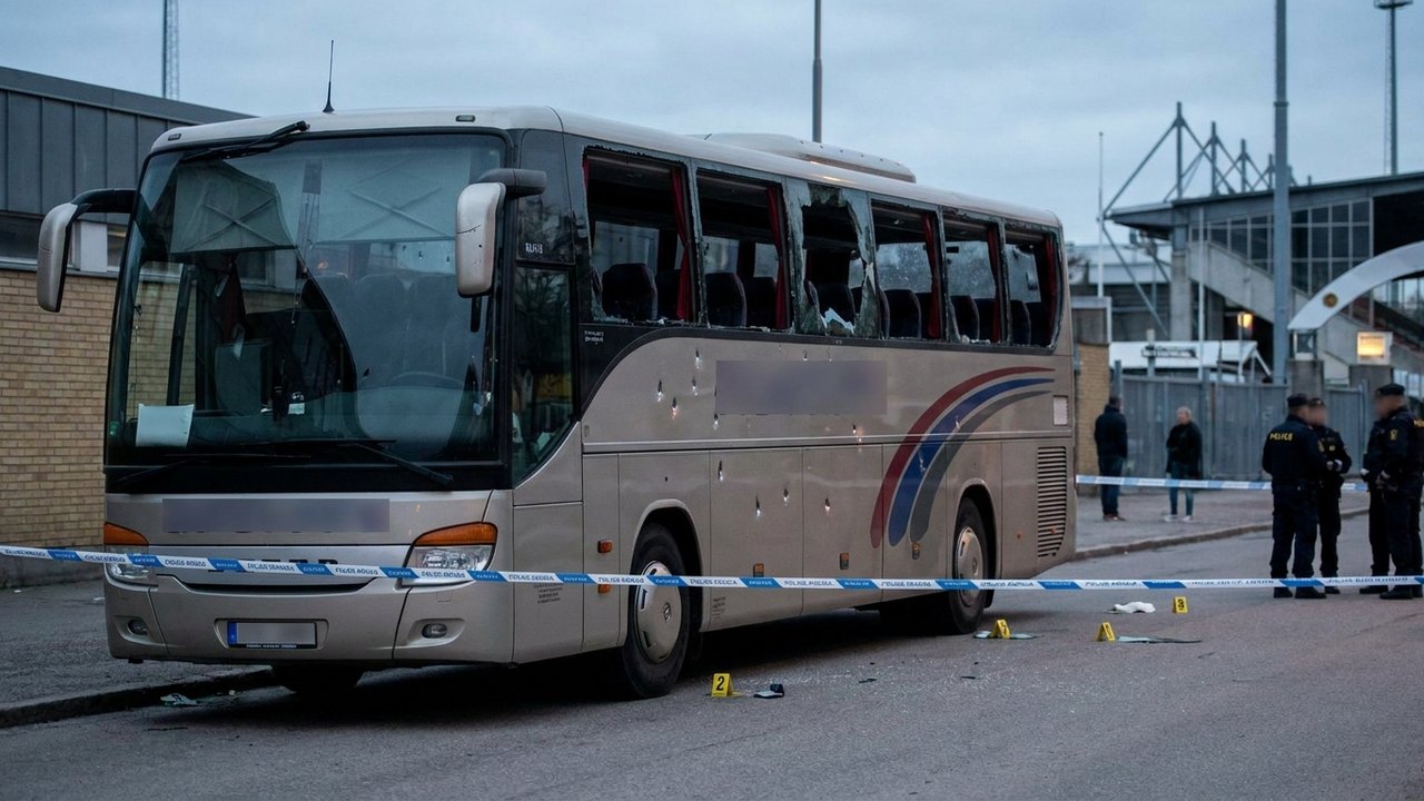 Ônibus com torcedores do Tigre é alvo de tiros após jogo contra o Nacional na Sul-Americana