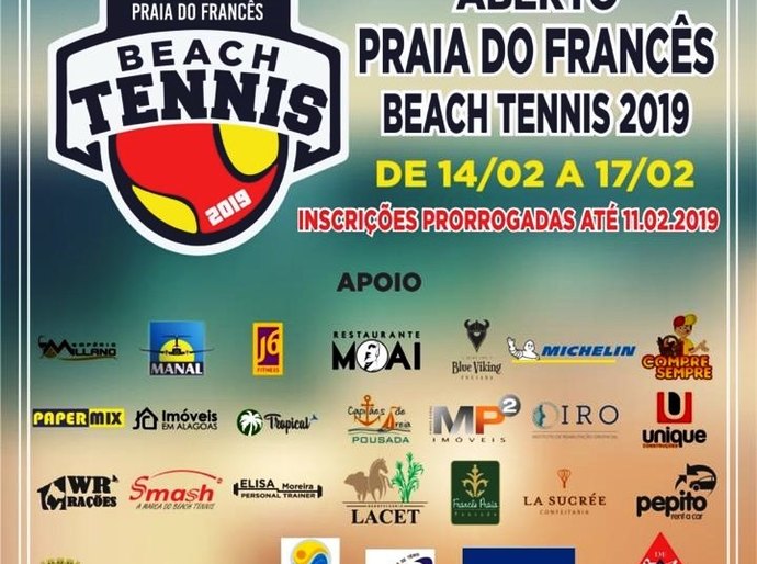 Praia do Francês recebe mais uma competição de Beach Tennis